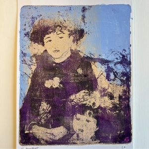 #339 med 8x11.5 Monoprint